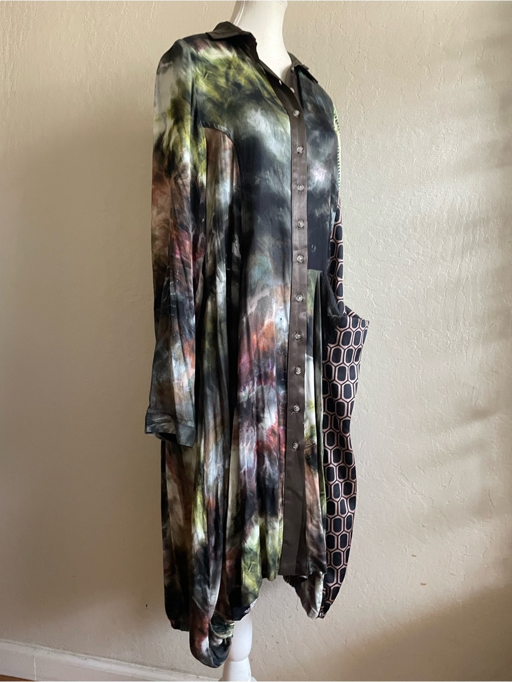 Alembika Boho colorful shirt dress - Picture 6 of 15